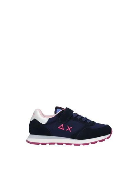 SNEAKERS CON STRAPPO ALLY SOLID BAMBINA BLU