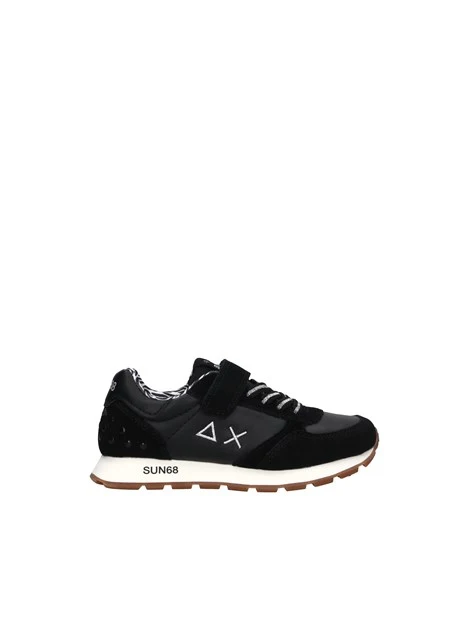 SNEAKERS   ALLY STUDS CON STRAPPO BAMBINA NERO