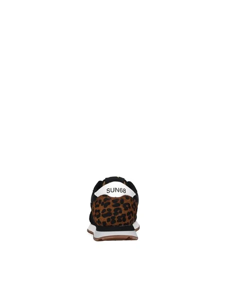 SNEAKERS STARTGIRL ANIMAL CON LOGO BAMBINA NERO