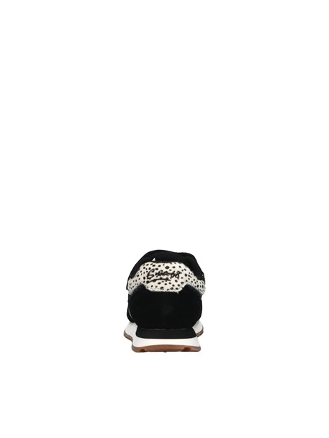 SNEAKERS KELLY BIG GLITTER CON STRAPPO BAMBINA NERO