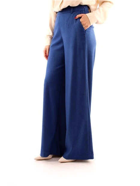 PANTALONI PALAZZO AMPI DONNA BLU