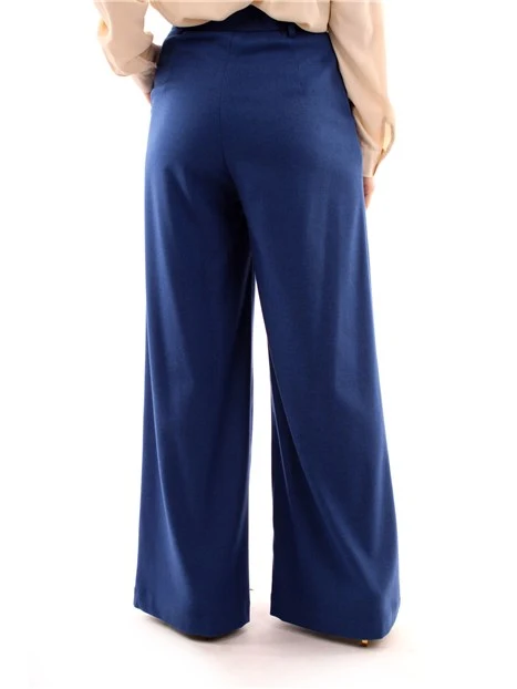 PANTALONI PALAZZO AMPI DONNA BLU