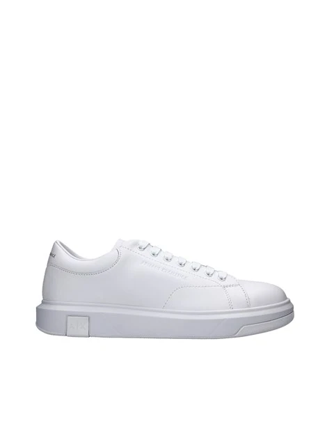 SNEAKERS BASSE CON LOGO INCISO UOMO BIANCO