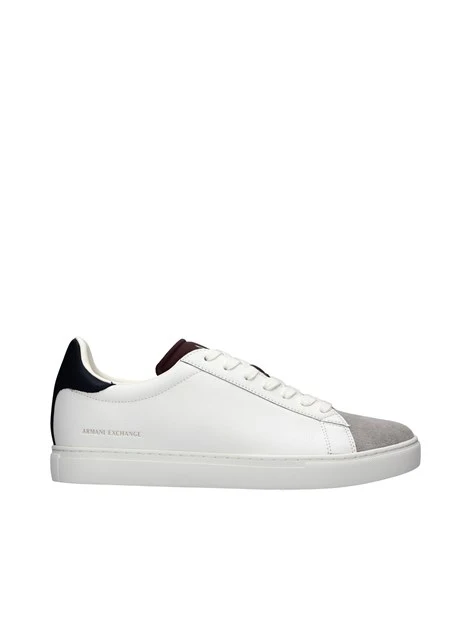 SNEAKERS CON PUNTA IN CONTRASTO UOMO BIANCO