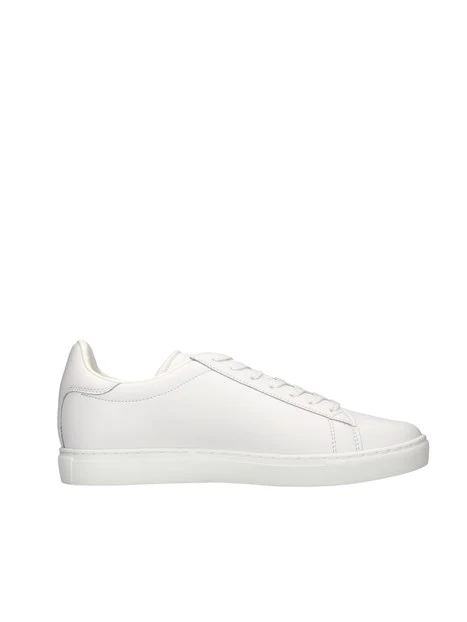 SNEAKERS CON LOGO IN TINTA UOMO BIANCO