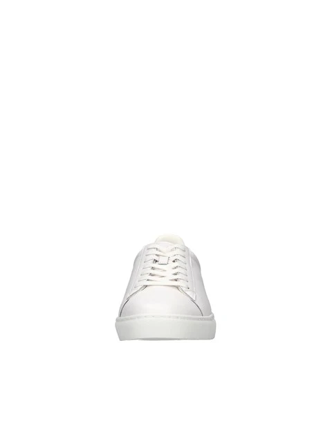 SNEAKERS CON LOGO IN TINTA UOMO BIANCO