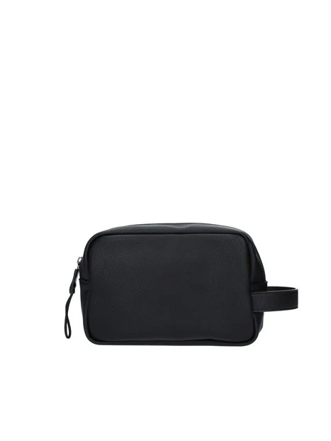 POCHETTE BEAUTY CASE CON LOGO UOMO NERO - 9585163F876