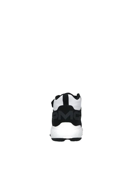 SNEAKERS MONOCOLORE CON STRAPPO BAMBINO NERO