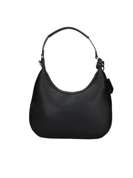 BORSA A SPALLA DENISE SOFT CON TRACOLLA DONNA NERO