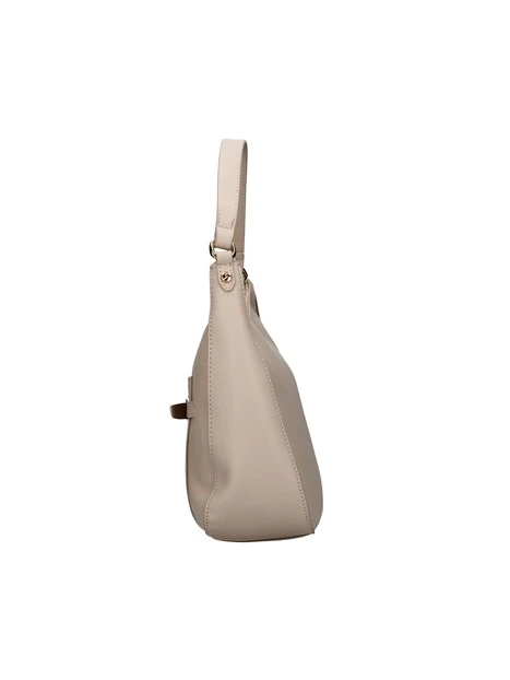 BORSA A SPALLA  LADY HOBO CON TRACOLLA DONNA BEIGE