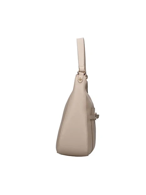 BORSA A SPALLA  LADY HOBO CON TRACOLLA DONNA BEIGE