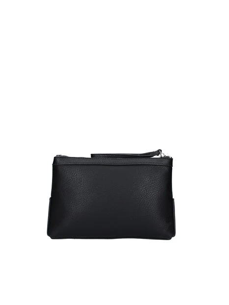 POCHETTE CON LOGO DENISE SOFT DONNA NERO