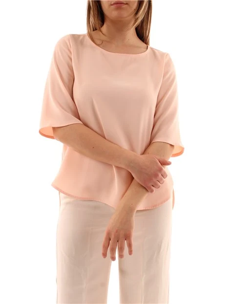 BLUSA CON MANICHE A TRE QUARTI DONNA ROSA