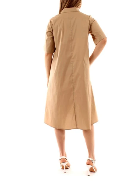 VESTITO CHEMISIER DONNA BEIGE