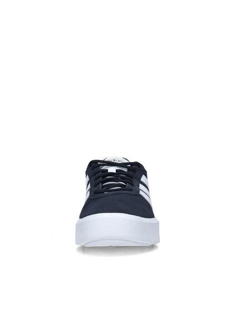 SNEAKERS PLATFORM COURT IN CAMOSCIO DONNA BLU