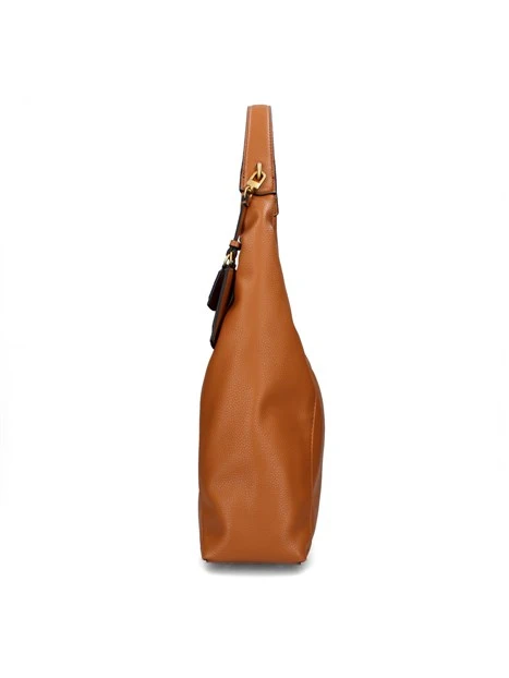 BORSA A SPALLA HOBO CON CHARME LOGATO LARYN DONNA MARRONE