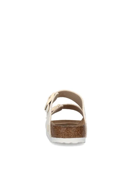 CIABATTE ARIZONA RIVET LOGO DONNA BEIGE