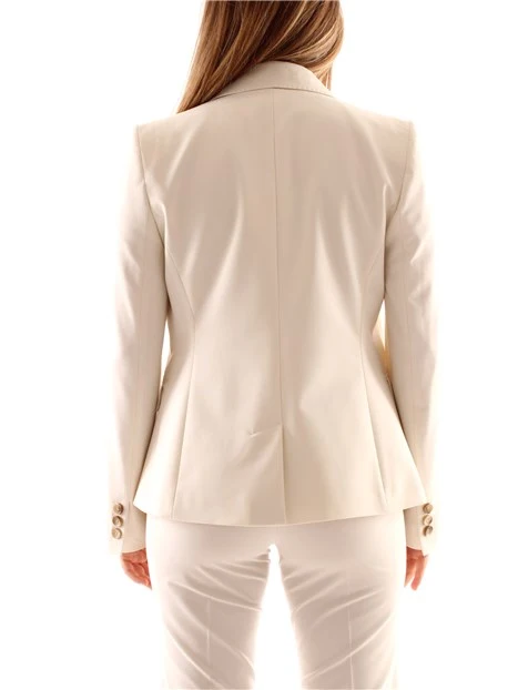 GIACCA BLAZER DOPPIOPETTO DONNA BIANCO