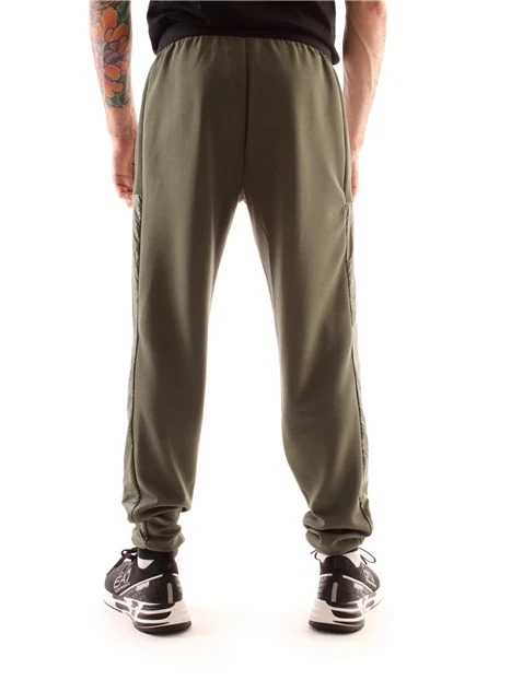 PANTALONI JOGGERS CON LOGO UOMO VERDE