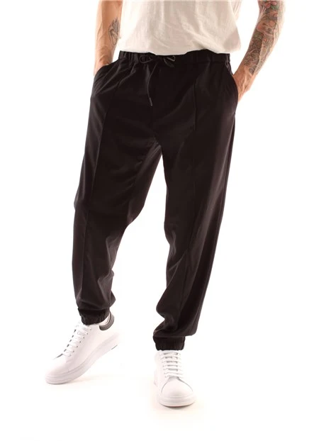 PANTALONI JOGGERS UOMO NERO