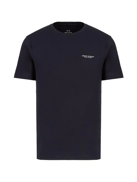 T-SHIRT MANICA CORTA CON LOGO UOMO BLU