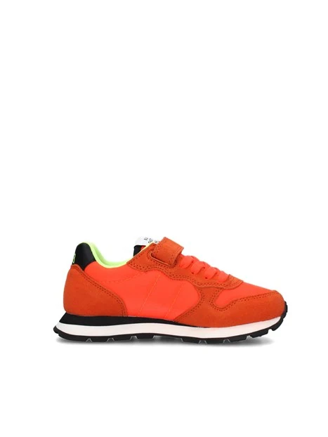 SNEAKERS BASSE TOM SOLID CON DOPPIA CHIUSURA BAMBINO ARANCIO