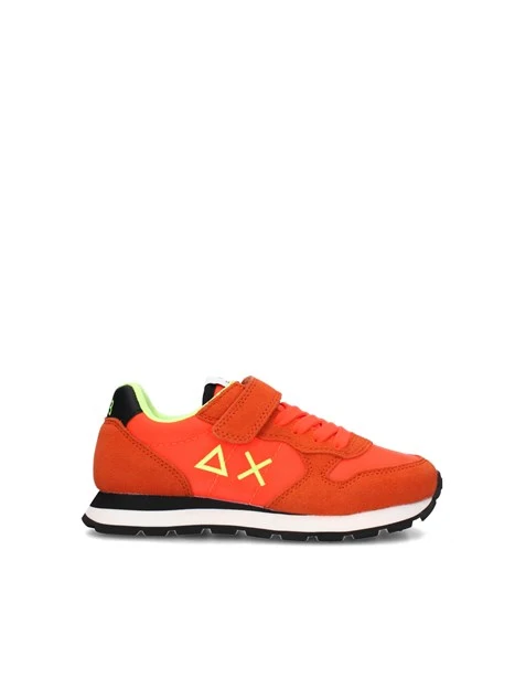 SNEAKERS BASSE TOM SOLID CON DOPPIA CHIUSURA BAMBINO ARANCIO