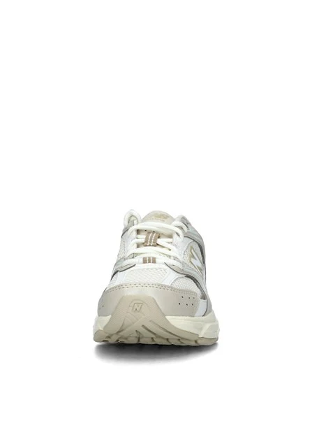 SNEAKERS BASSE 530 CON INSERTI BIANCHI UNISEX ADULTO BEIGE