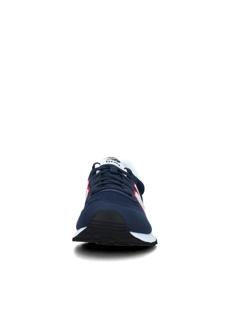 SNEAKERS BASSE 500 CON INSERTI ROSSI UOMO BLU NAVY