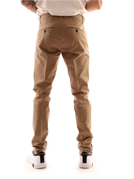 PANTALONI CHINO UOMO BEIGE