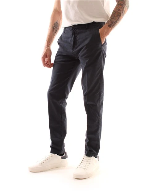 PANTALONI CHINO UOMO BLU