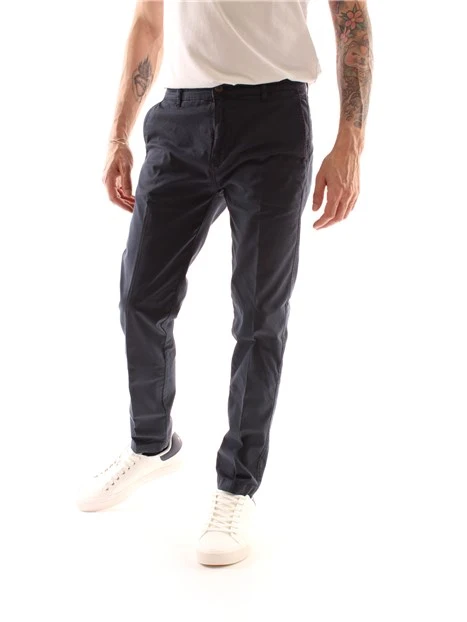 PANTALONI CHINO UOMO BLU