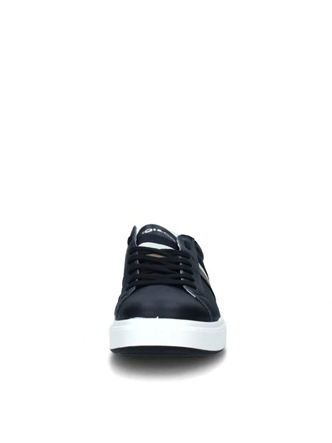 SNEAKERS BASSE CON BANDE UOMO BLU