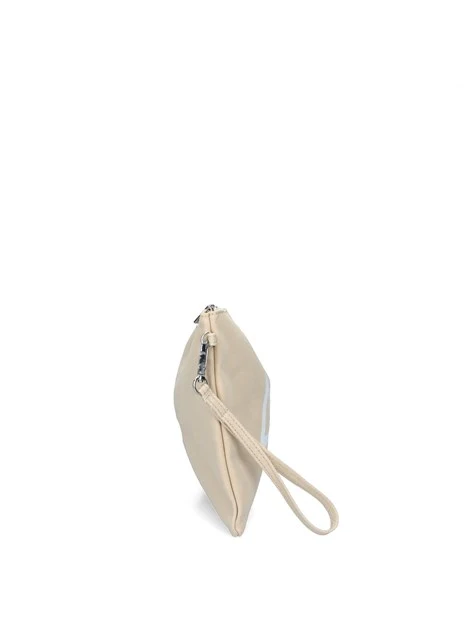 POCHETTE CON LOGO UNISEX ADULTO BEIGE