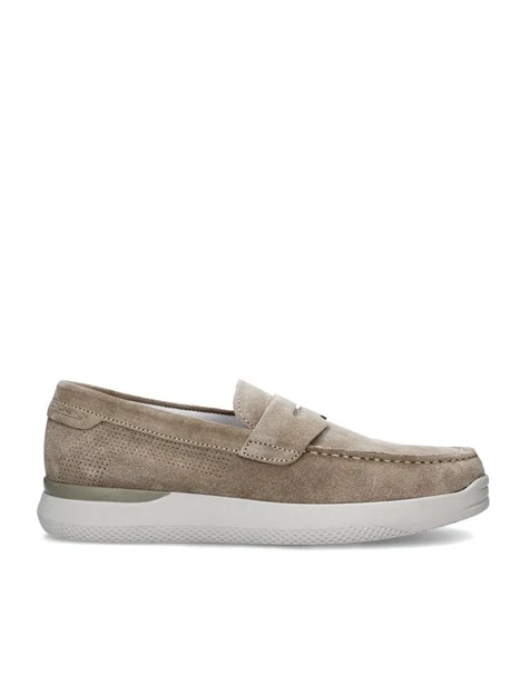 MOCASSINI CUSTER 14 UOMO BEIGE