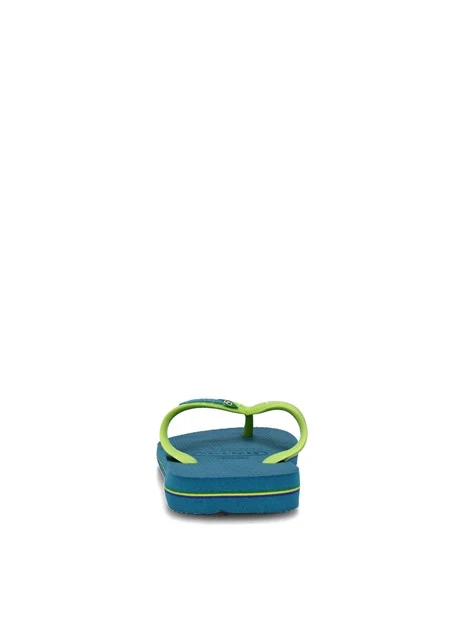 SANDALI MARE BRASIL LOGO UNISEX ADULTO BLU VERDE