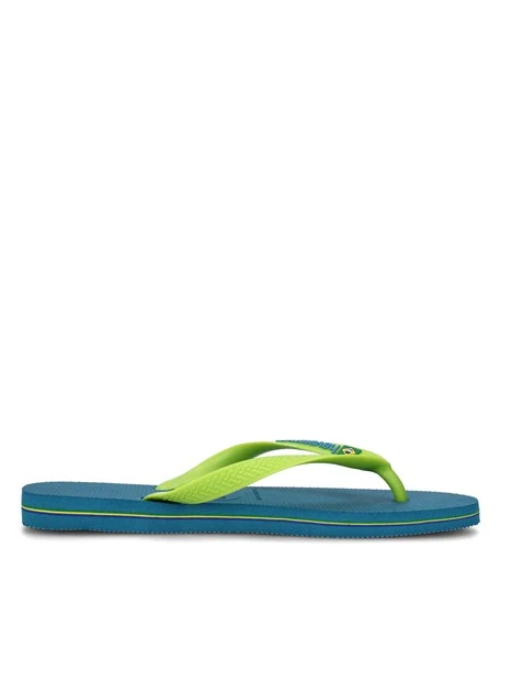 SANDALI MARE BRASIL LOGO UNISEX ADULTO BLU VERDE