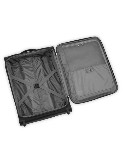 TROLLEY CABINA 2R CM 55/20 LITE SOFT UNISEX NERO