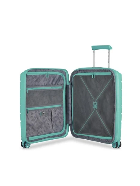 TROLLEY CABINA B-FLYING 55/20 EXP/USB UNISEX VERDE