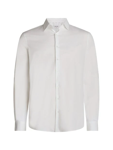 CAMICIA MANICA LUNGA SLIM FIT UOMO BIANCO