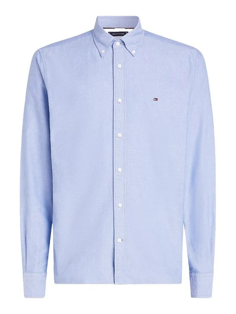 CAMICIA IN PURO COTONE UOMO BLU