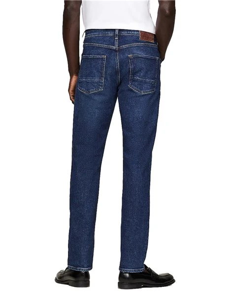 JEANS SLIM FIT IN MISTO COTONE UOMO BLU