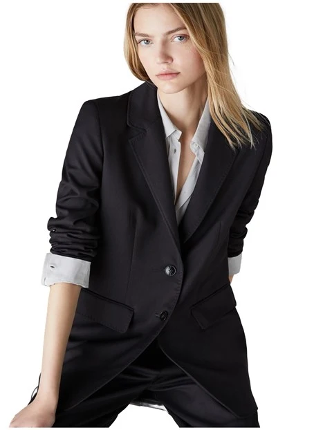 GIACCA BLAZER IN POLIVISCOSA DONNA GRIGIO