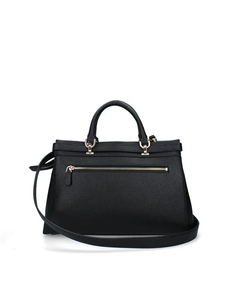 BORSA A MANO LEVANTE LUXURY SATCHEL DONNA NERO