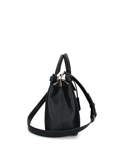 BORSA A MANO LEVANTE LUXURY SATCHEL DONNA NERO