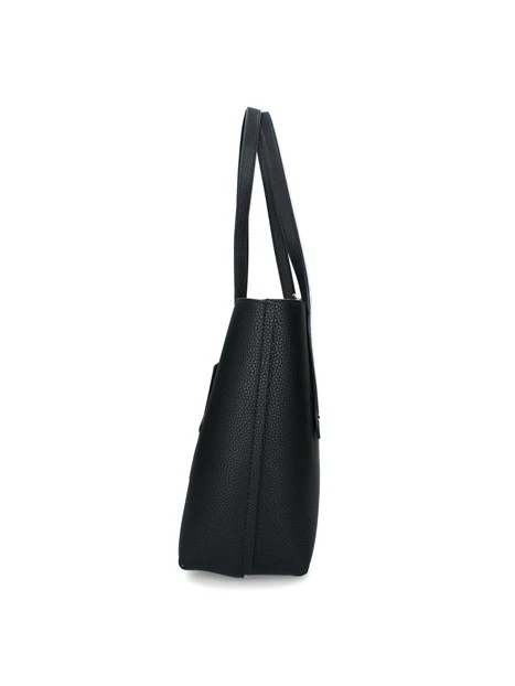 BORSA SHOPPING CON POCHETTE DONNA NERO