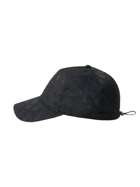 CAPPELLO ORLINA CON VISIERA E LOGO DONNA NERO