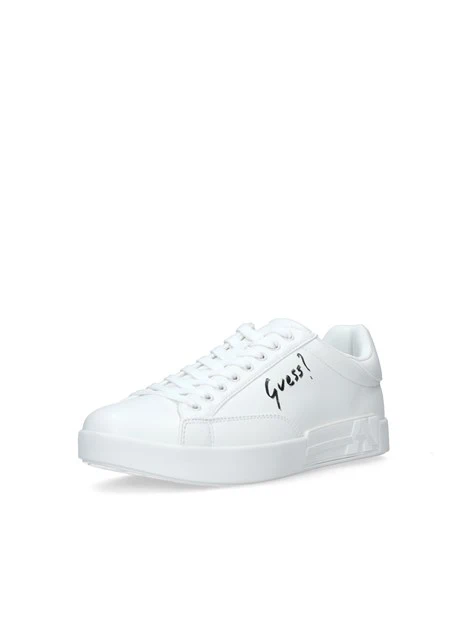 SNEAKERS BASSE CASERTA CON LOGO UOMO BIANCO