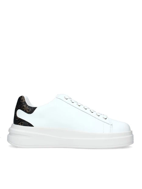 SNEAKERS PLATFORM ELBINA CARRY OVER DONNA BIANCO MARRONE