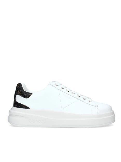 SNEAKERS PLATFORM ELBINA CARRY OVER DONNA BIANCO MARRONE